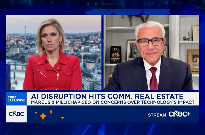 CNBC Features Marcus & Millichap CEO Hessam Nadji